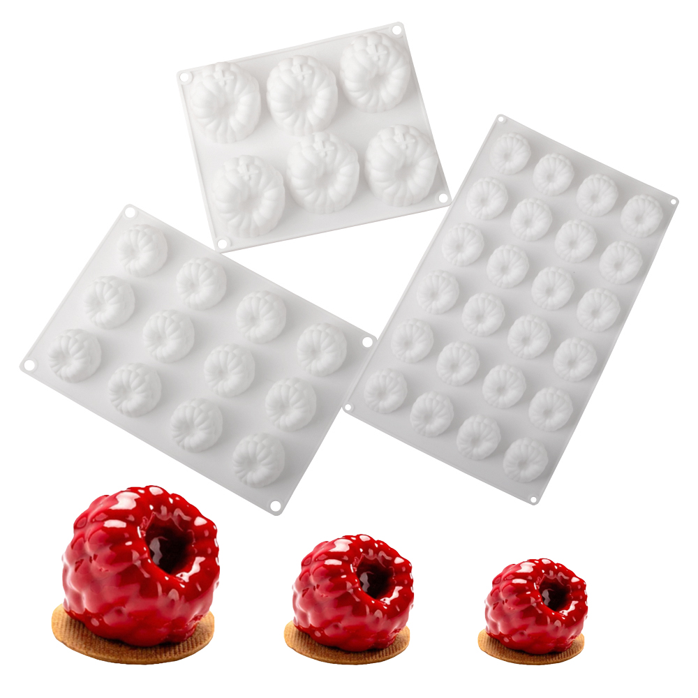 Kitchen Baking Gadgets - Molde de bolo de silicone de