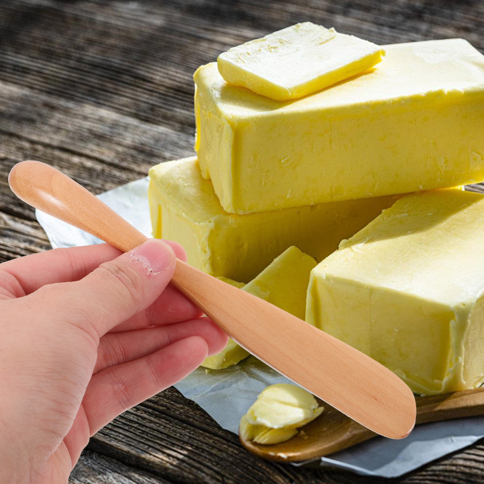 Kitchen Baking Utensil - Conjunto de Utensílios de Madeira com