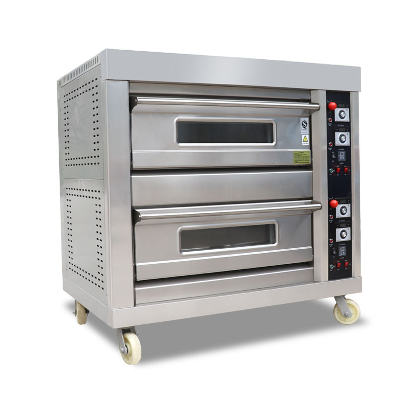 Commercial Kitchen Baking Equipment - Forno a gás comercial, de duas