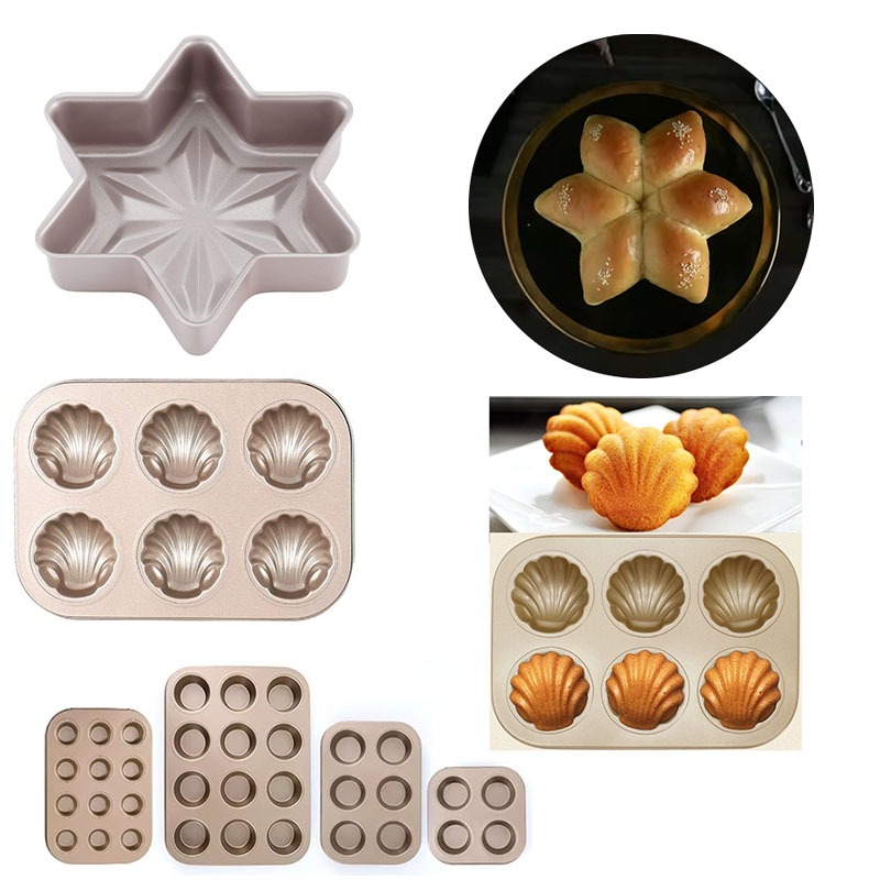 Kitchen Essentials Baking Tray - Bandeja antiaderente para muffin e cupcake,