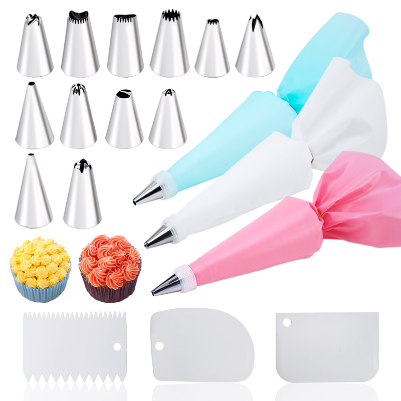 Kitchen Set Bakery - Creme Bicos Set for Cake Decorating,