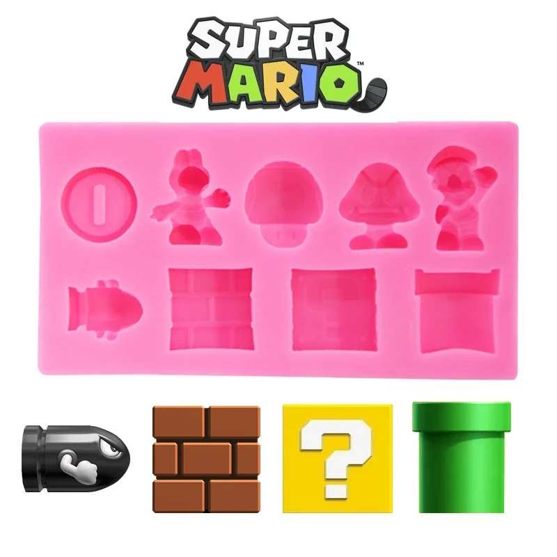 Kitchen Appliances For Baking - Molde de Bolo 3D Super Mario