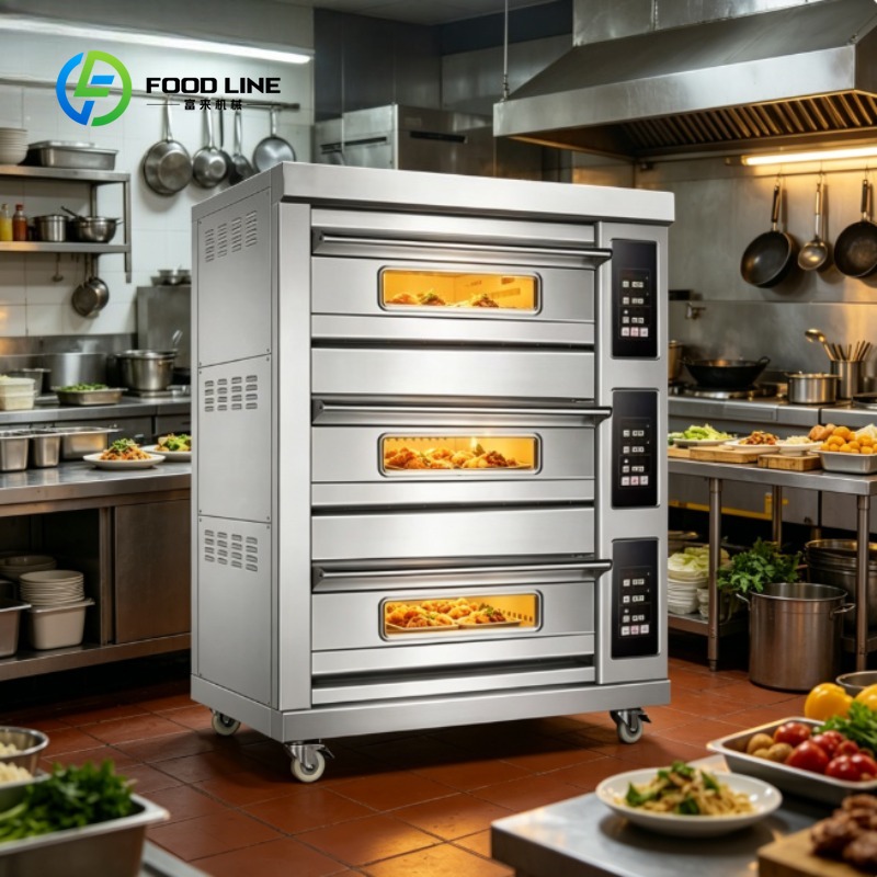 Commercial Kitchen Baking Equipment - Forno Comercial de Aço Inoxidável para