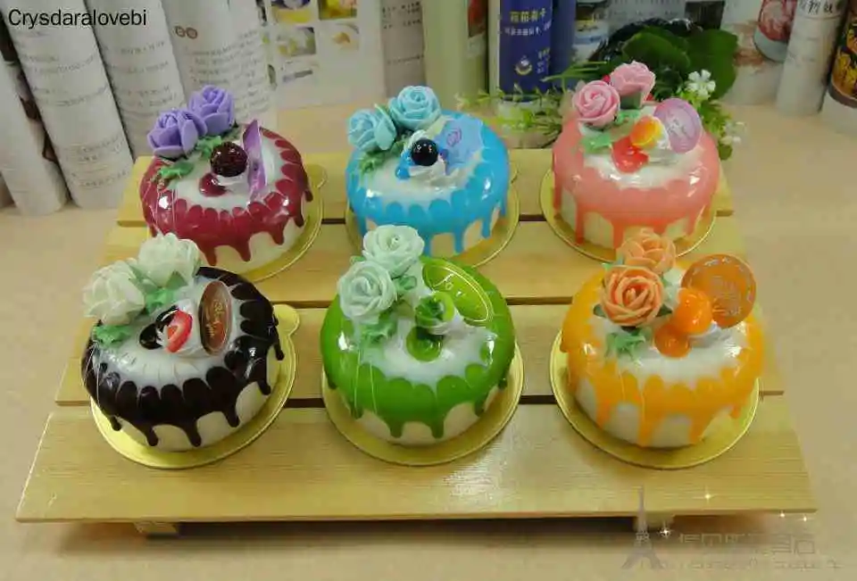 Kitchen Set Bakery - 6 pçs/set Simulação Rosa Bolo PU