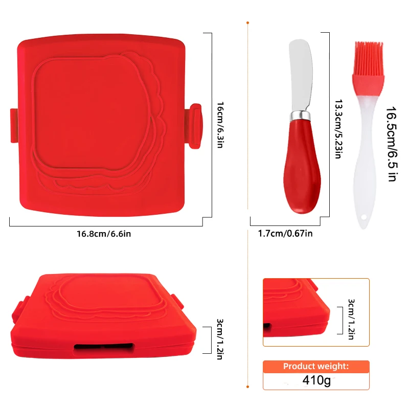 Conjunto de 3 peças para sandu - Kitchen Baking Gadgets avaliação e preço