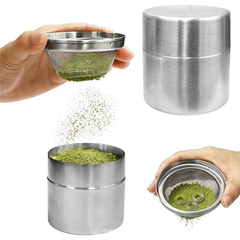 A25F - Peneira e recipiente de - Kitchen Baking Canisters avaliação e preço