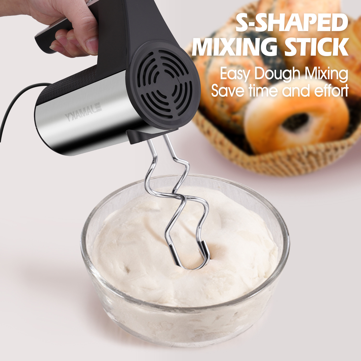 Batedeira Elétrica Portátil Mu - Kitchen And Baking avaliação e preço