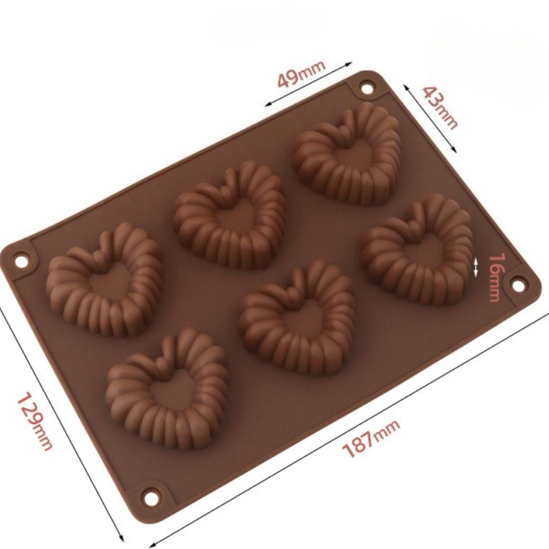 Moldes de chocolate de silicon - Kitchen Appliances For Baking avaliação e preço