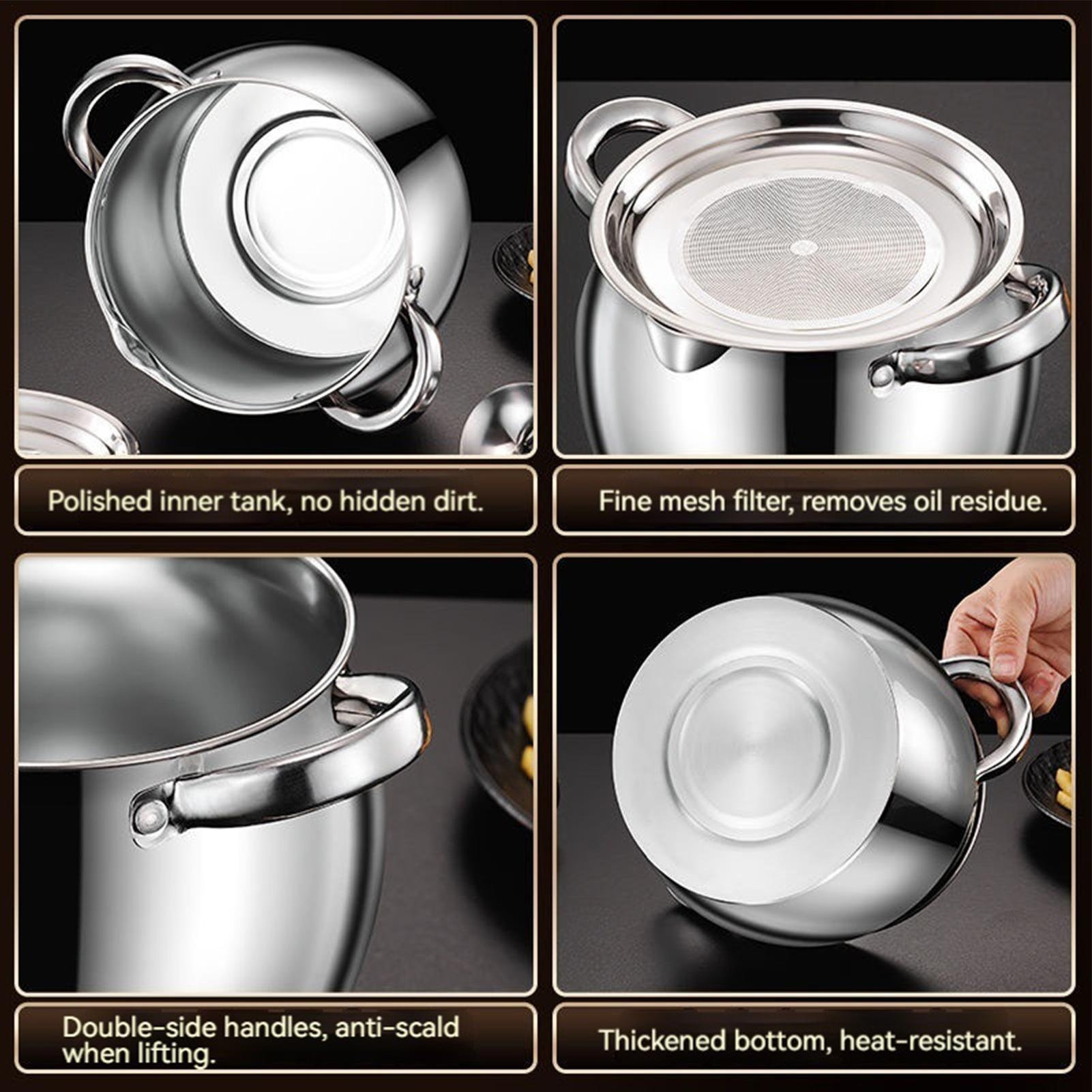 Recipiente de Graxa em Aço Ino - Kitchen Baking Canisters avaliação e preço