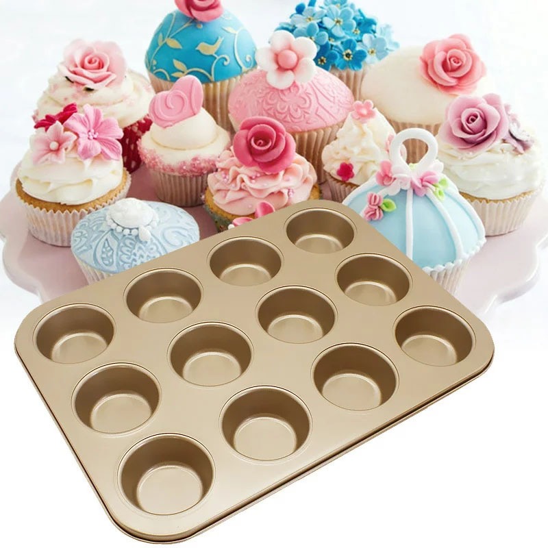 Bandeja antiaderente para muff - Kitchen Essentials Baking Tray avaliação e preço