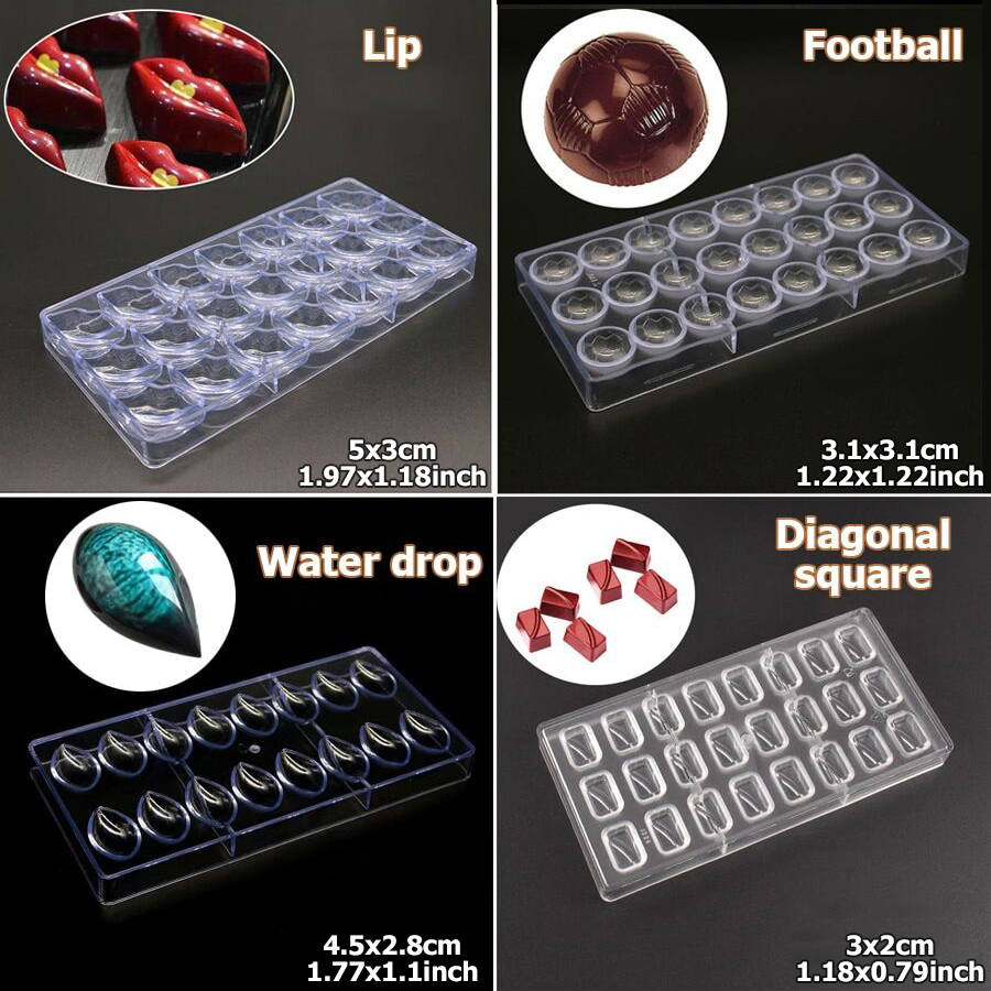 Molde de plástico para chocola - Kitchen Appliances For Baking avaliação e preço
