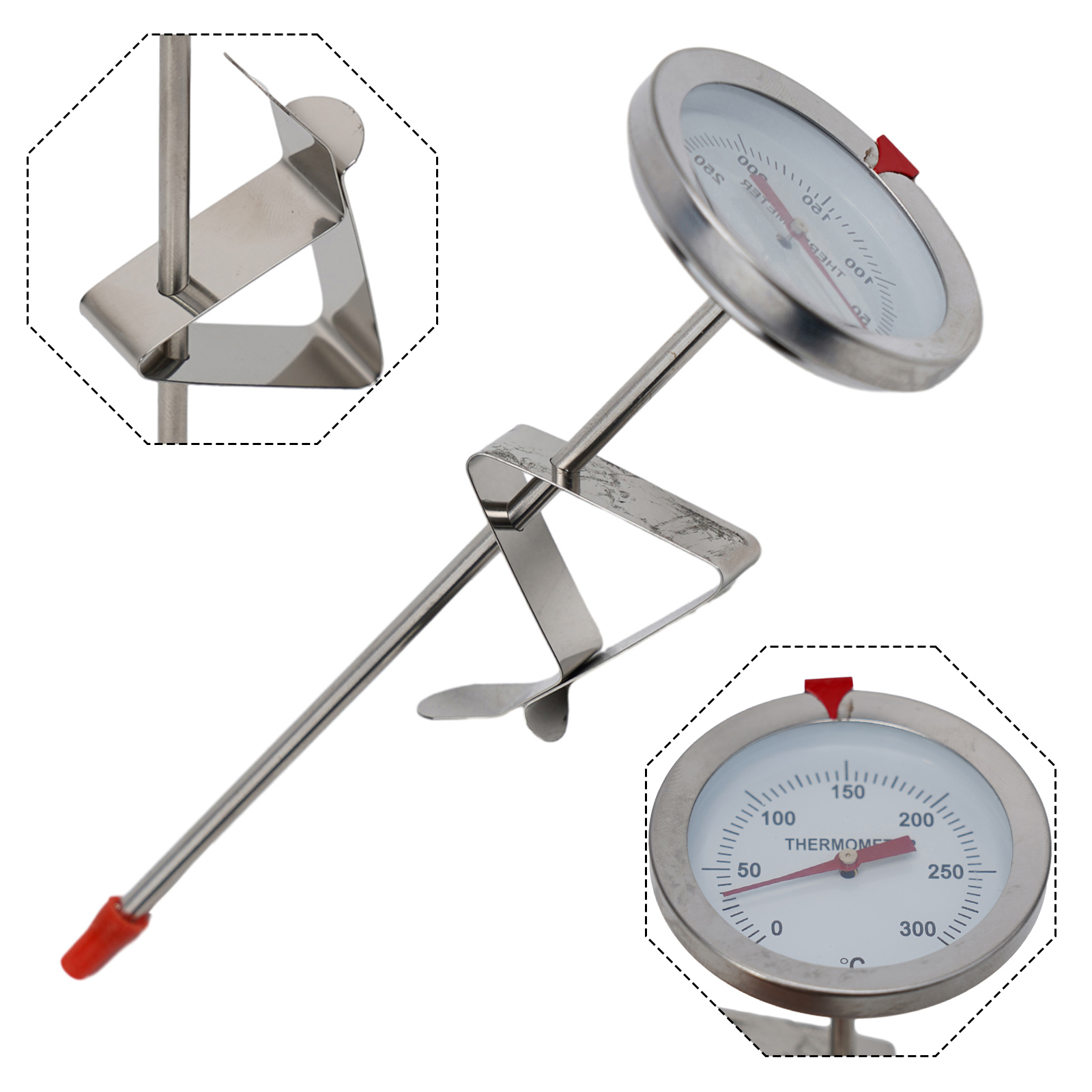 Termômetro de sonda de aço ino - Kitchen Baking Utensil avaliação e preço
