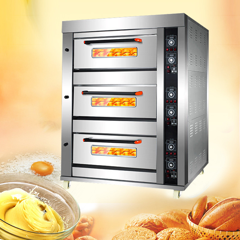 Guangzhou 3 deck 6 bandejas fo - Commercial Kitchen Baking Equipment avaliação e preço