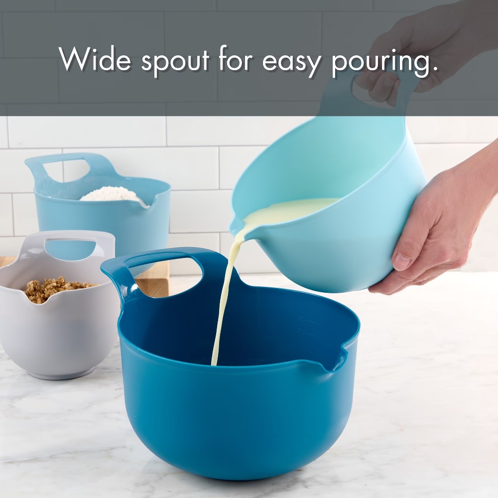 Conjunto de 4 Tigelas Plástica - Kitchen Baking Utensil avaliação e preço