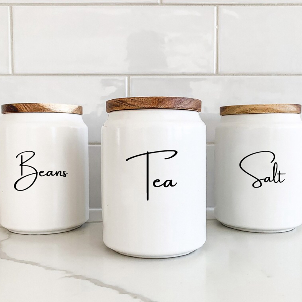 Organização de cozinha vasilha - Kitchen Baking Canisters avaliação e preço