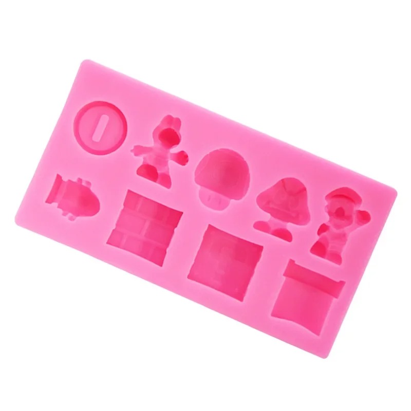 Molde de Bolo 3D Super Mario B - Kitchen Appliances For Baking avaliação e preço