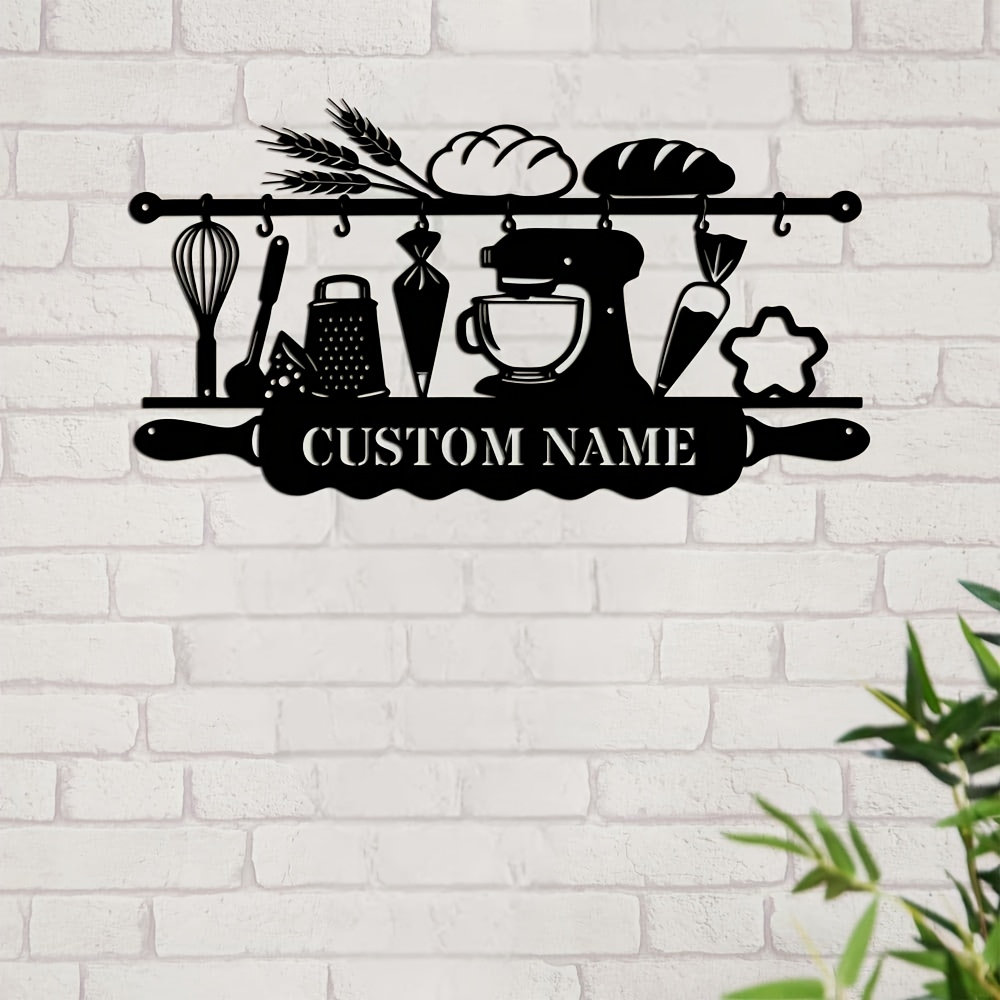 Arte de Parede Personalizada e - Kitchen And Baking avaliação e preço