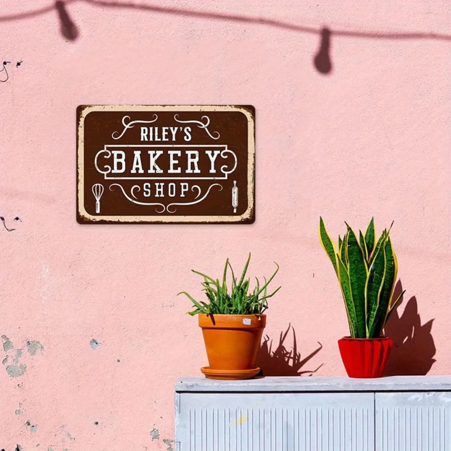 1 unidade de Placa de Metal Pe - Kitchen Bakery avaliação e preço